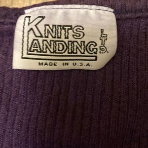 Knits Landing Ltd purple sweater